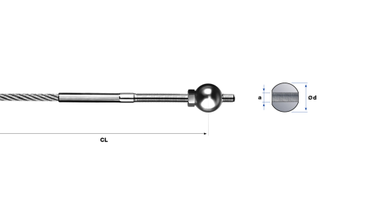 Koncovka VARIBALL typ 2