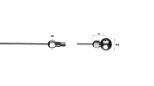 Koncovka VARIBALL typ 4
