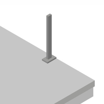 Sloupek ModularRailing vrchní příruba