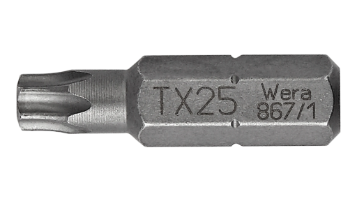 Bit pro šrouby Torx