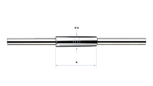 Spojka na táhlo 3,7 mm