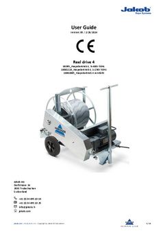 Uživatelská příručka pro pohon lanového bubnu Habegger Reel Drive 4