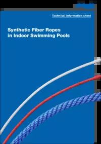 Technický list Syntetická lana v krytých bazénech