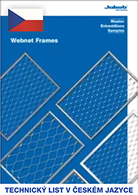 Technický list Vzorky rámů Webnet